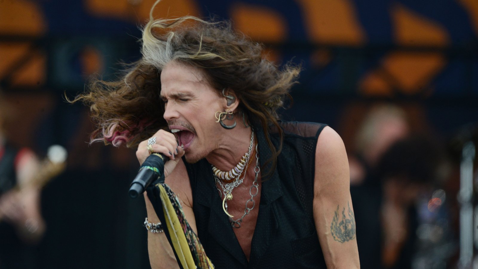 Aerosmith Steven Tyler 2018 Singing Band Adam McCullough Shutterstock