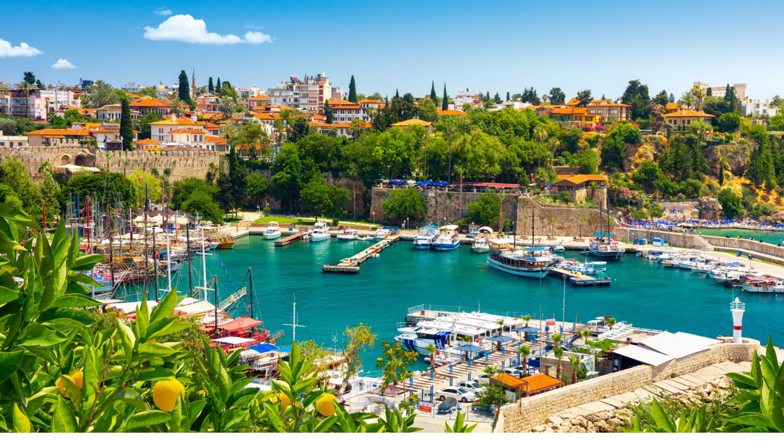 Antalya Kaleici Old Town. Antalya, Turkey proslgn shutterstock