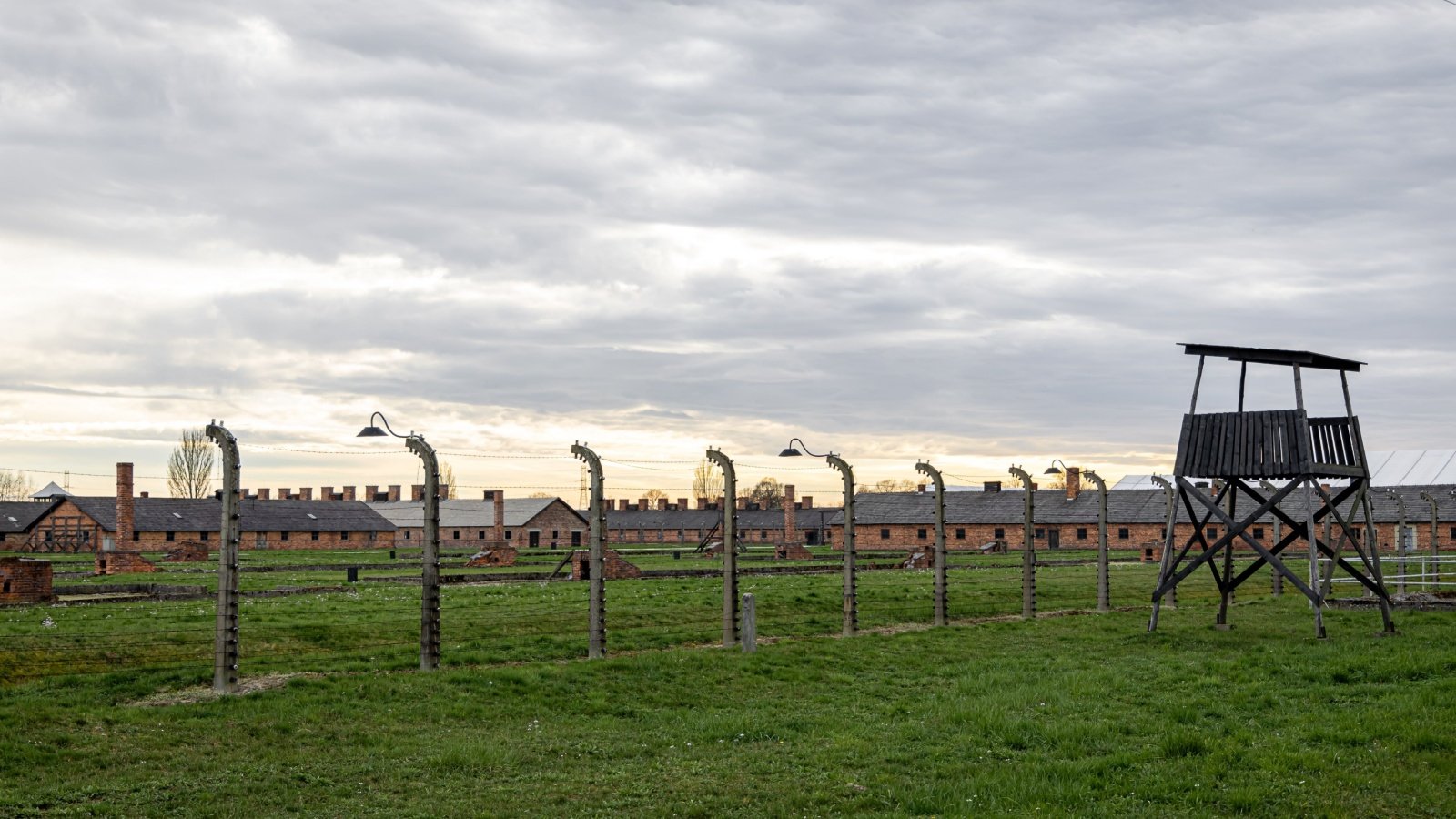 Auschwitz concentration camp in Oswiecim operated by Nazi Germany in occupied Poland during World War II and the Holocaust Alexey Fedorenko Shutterstock