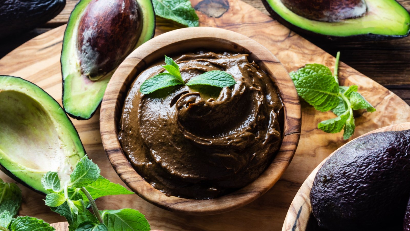 Avocado vegan chocolate mousse healthy dessert Larisa Blinova Shutterstock