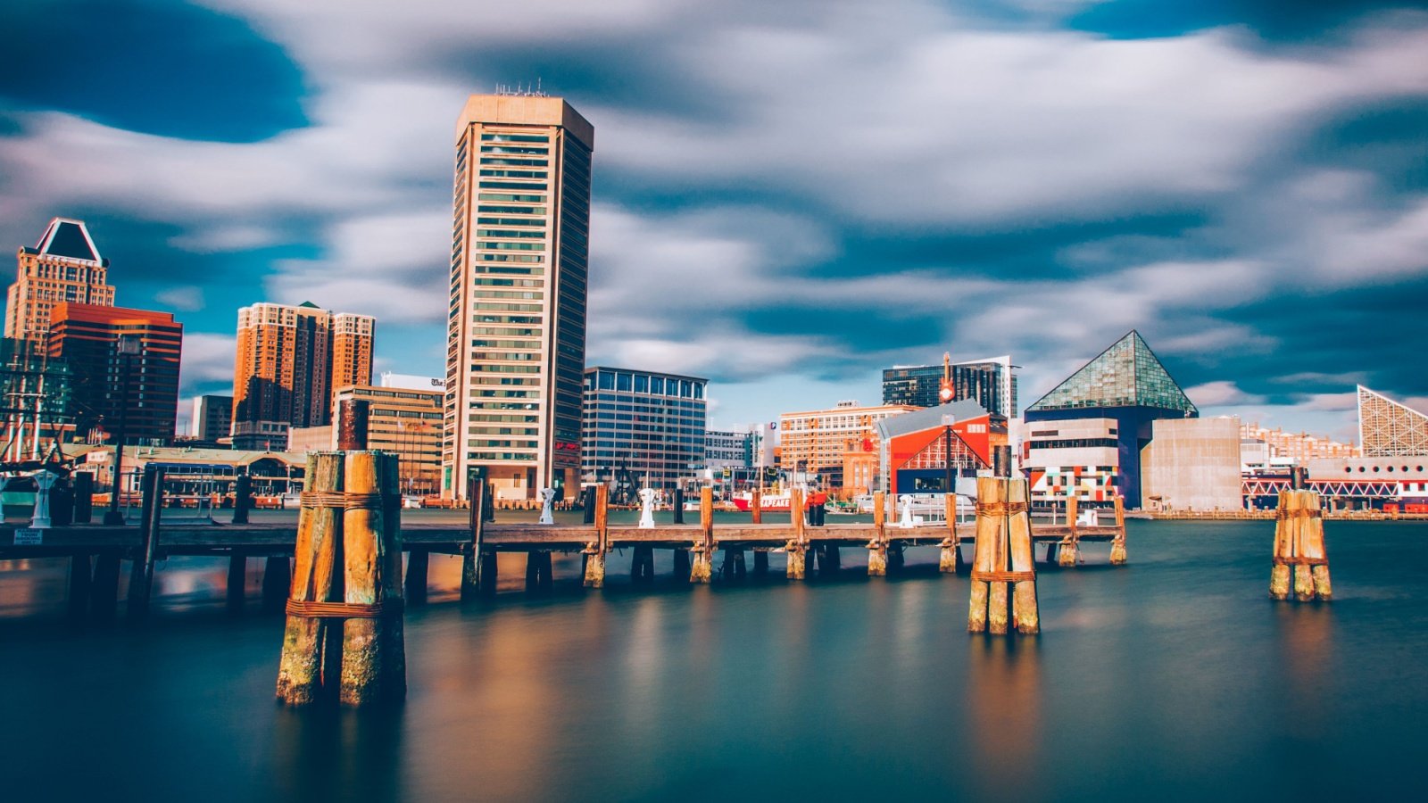 Baltimore Inner Harbor Skyline Maryland ESB Professional Shutterstock