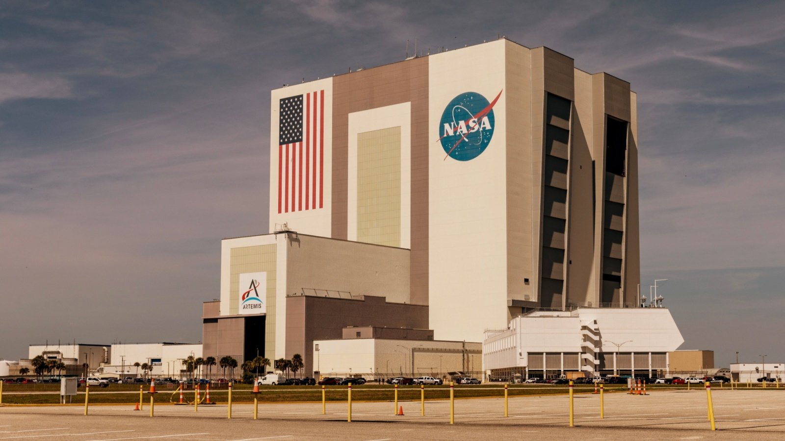 CAPE CANAVERAL FLORIDA Building of Nasa Kennedy space center Nadezda Murmakova Shutterstock