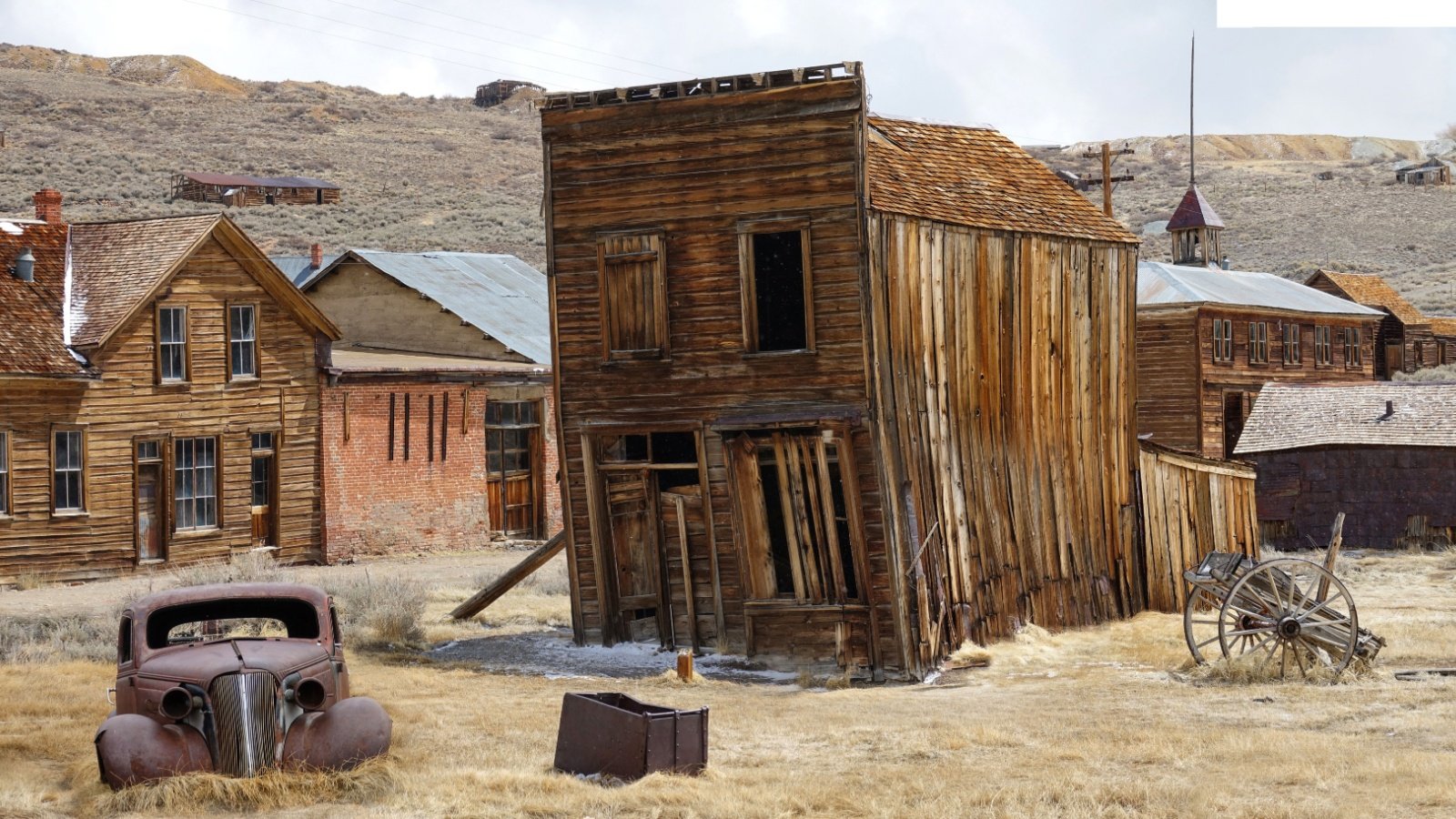 California Gold Rush Ghost Town Flystock Shutterstock