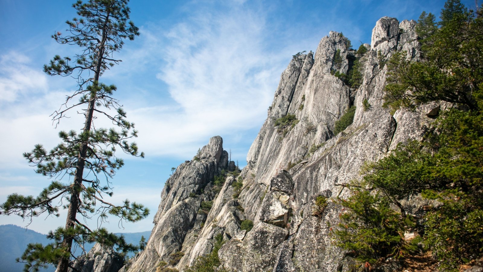 Castle Crag State Park looking at Rock Formations from the Trail Gerald Peplow Shutterstock