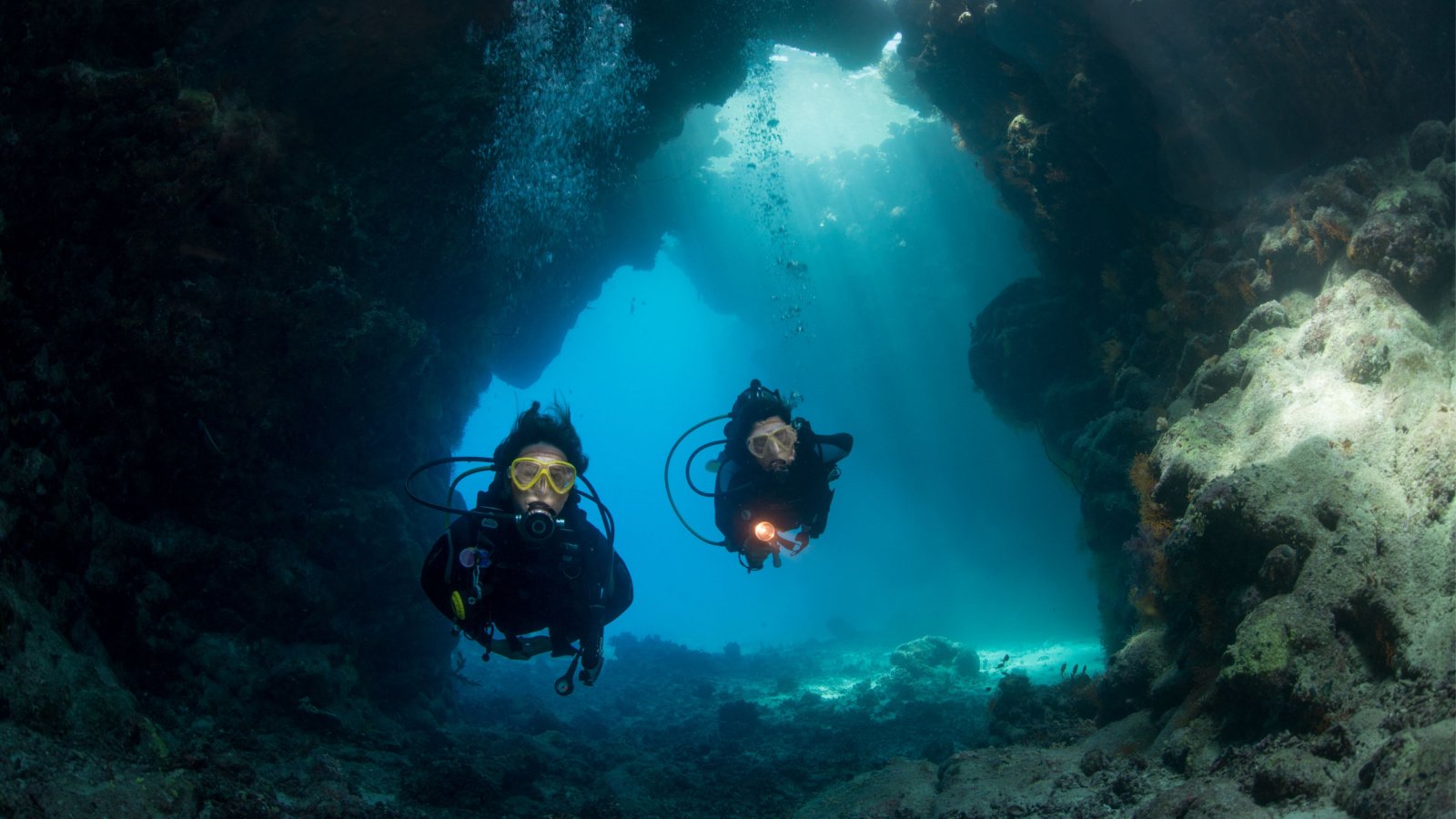 Cave Diving Scuba Ocean Extreme Sport timsimages.uk shutterstock