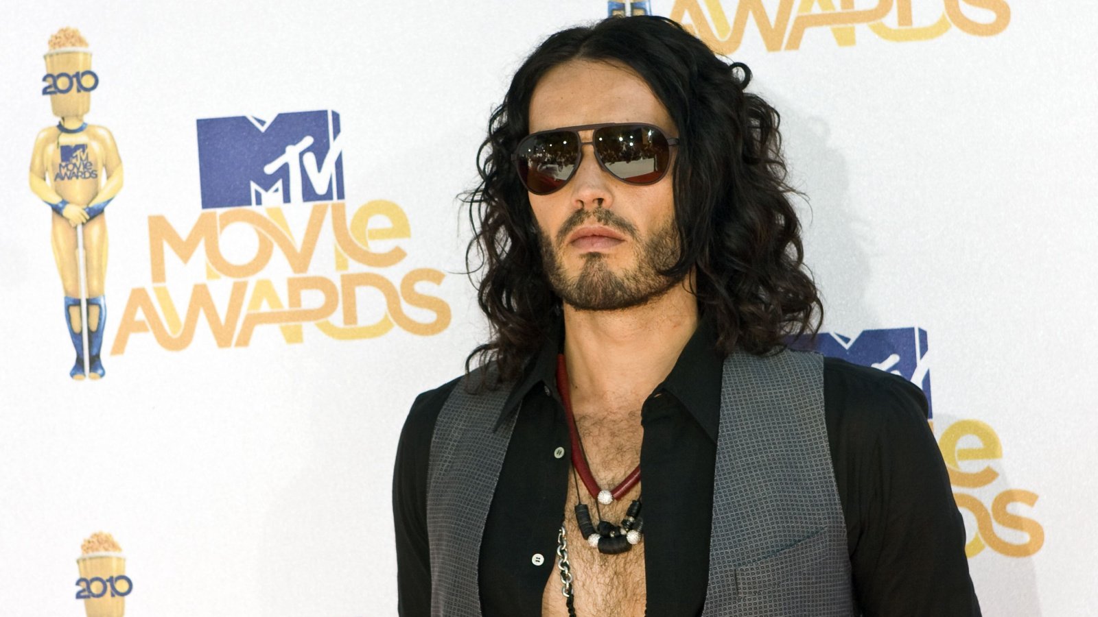 Celebrity Russell Brand 2010 Awards sunglasses Dooley Productions Shutterstock