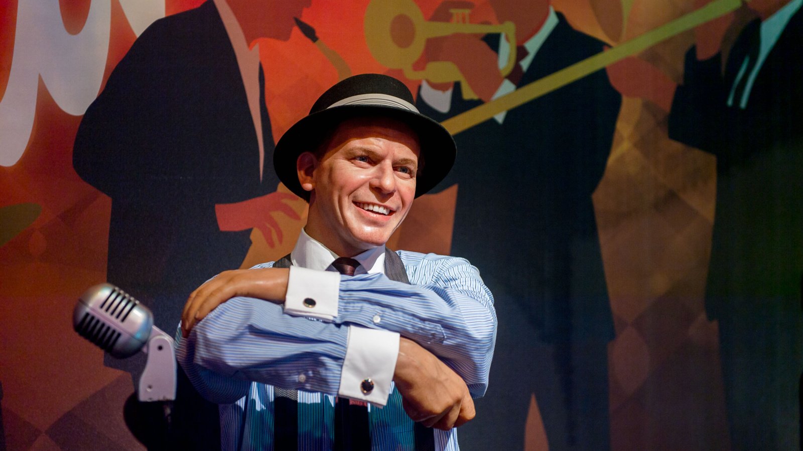 Celebrity Singer Frank Sinatra Wax Museum Young Male Anton Ivanov Shuterstock