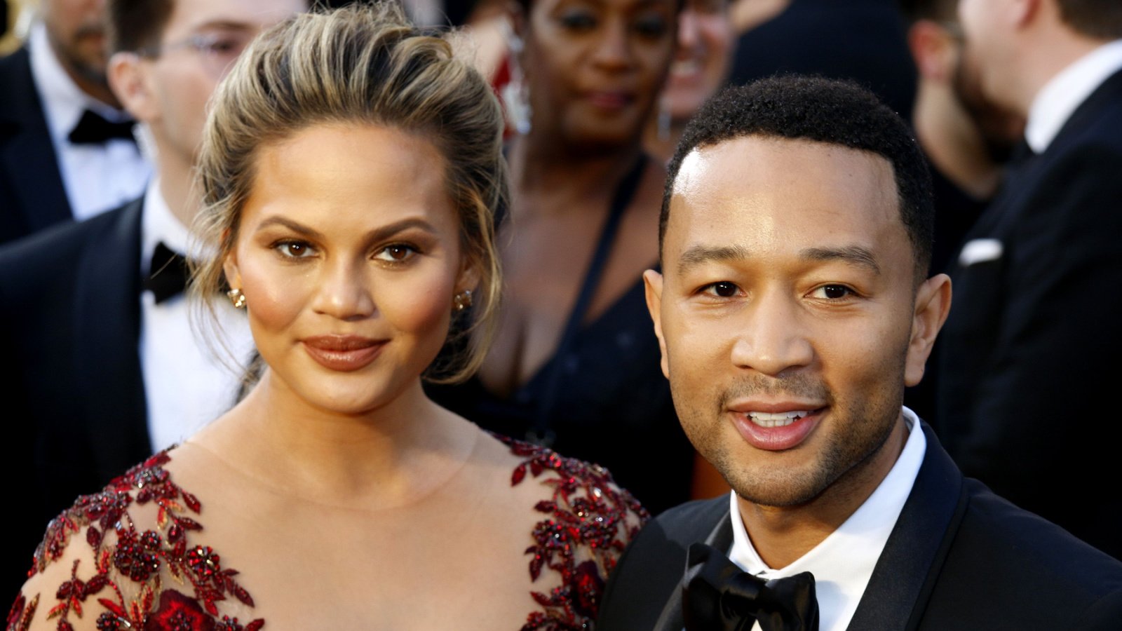 Celebrity Singer John Legend Chrissy Teigen couple 2016 Tinseltown Shutterstock