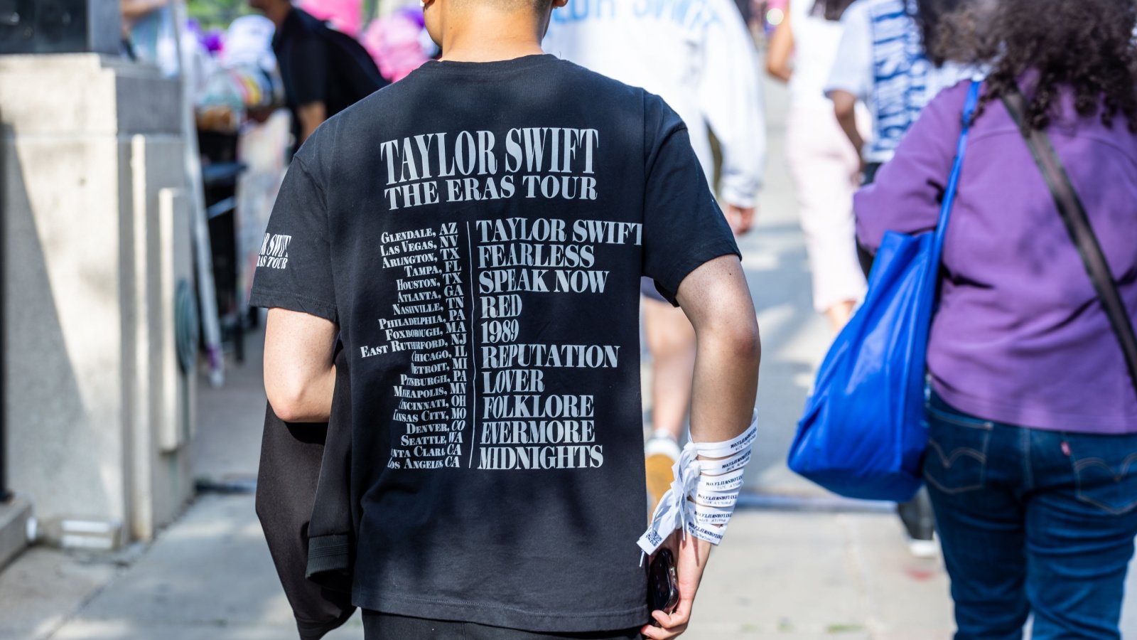 Celebrity Taylor Swift Fan ERAS Concert Shirt ezellhphotography shutterstock