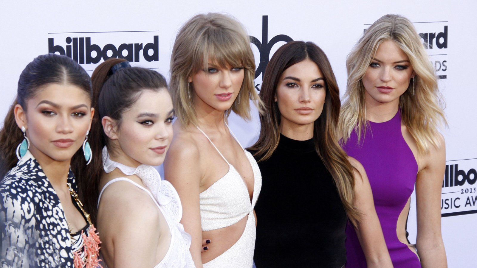 Celebrity taylor swift Zendaya Hailee Steinfeld Lily Aldridge and Marsha Hunt Billboard Awards Tinseltown Shutterstock