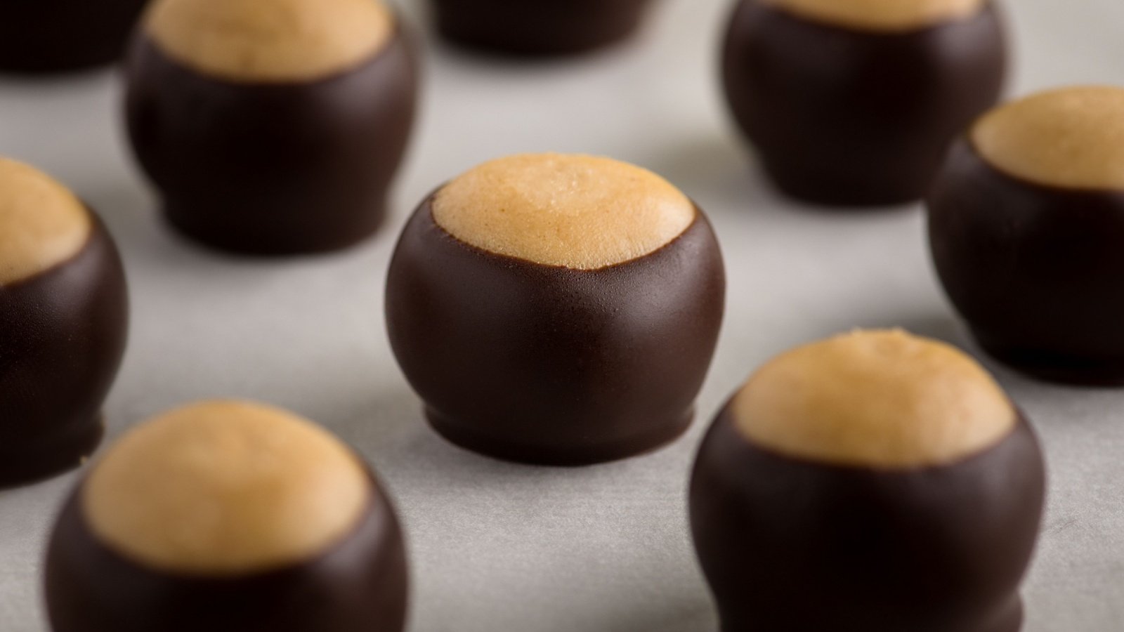 Chocolate and Peanut Butter Buckeye Candies cookie KevinB Photography Shutterstock