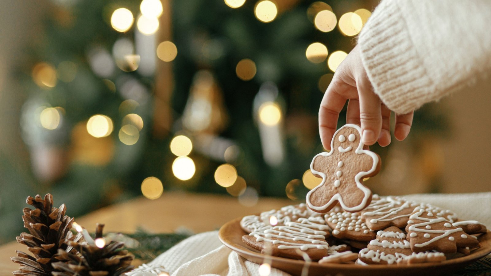 Christmas holiday gingerbread man cookie Bogdan Sonjachnyj Shutterstock