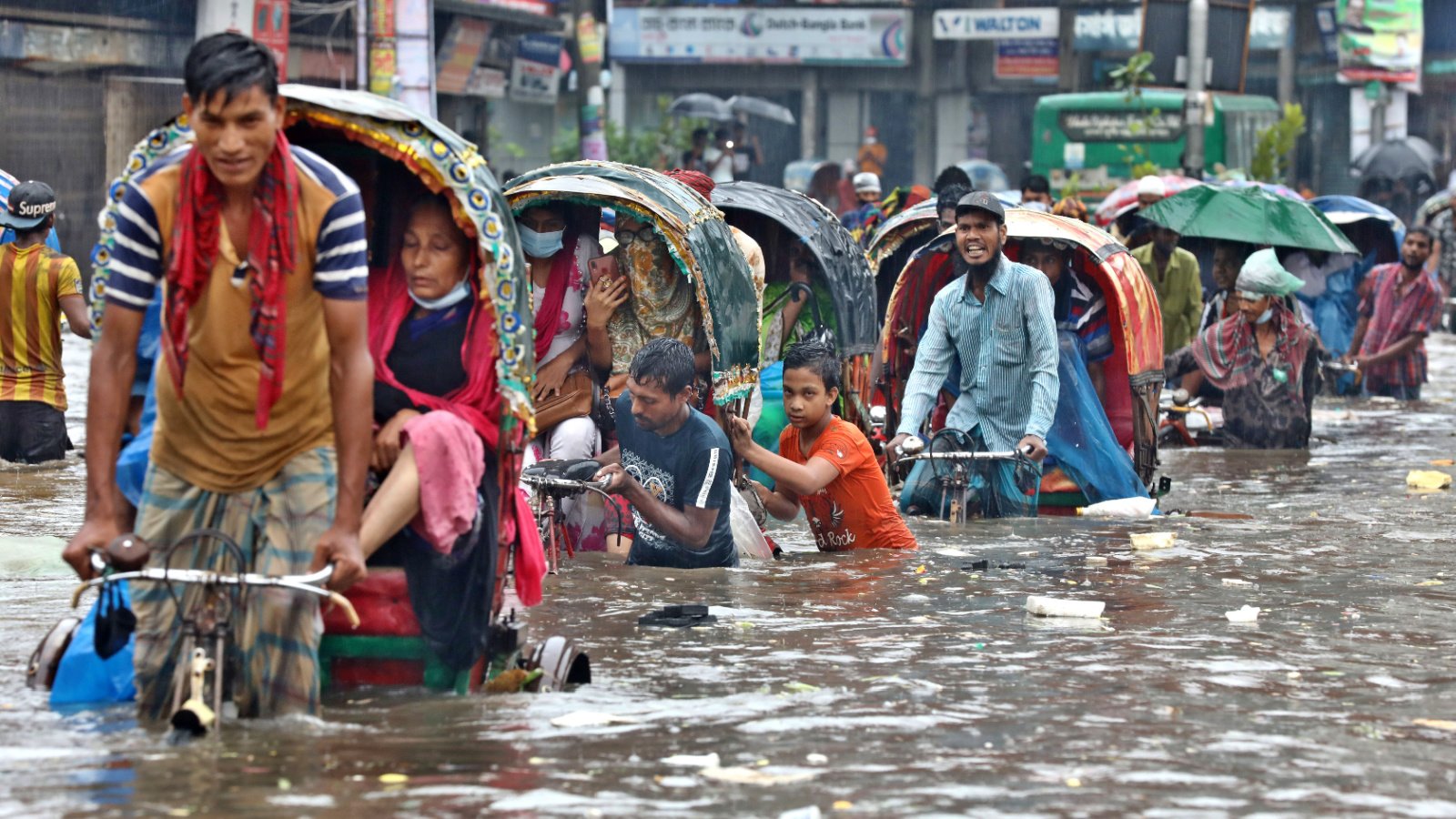 Climate change flooding Bangladesh 2020 Sk Hasan Ali Shutterstock