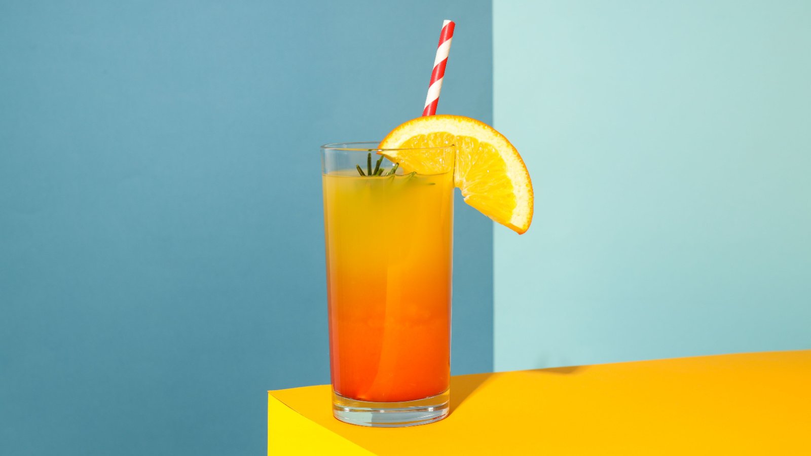 Cocktail drink orange tequila sunrise punch alcohol AtlasStudio