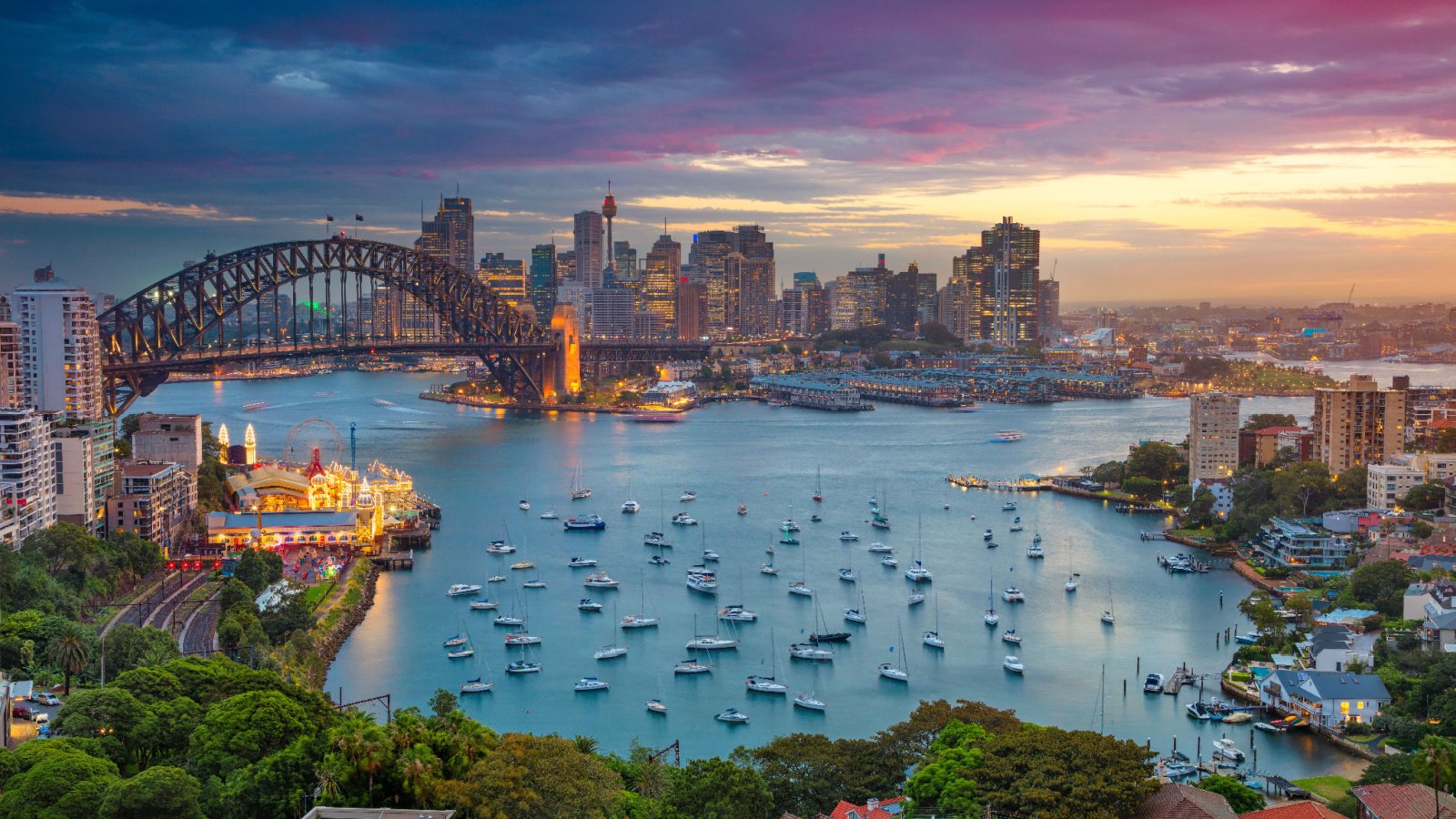 Country Travel Vacation Australia Sydney Harbor Rudy Balasko Shutterstock