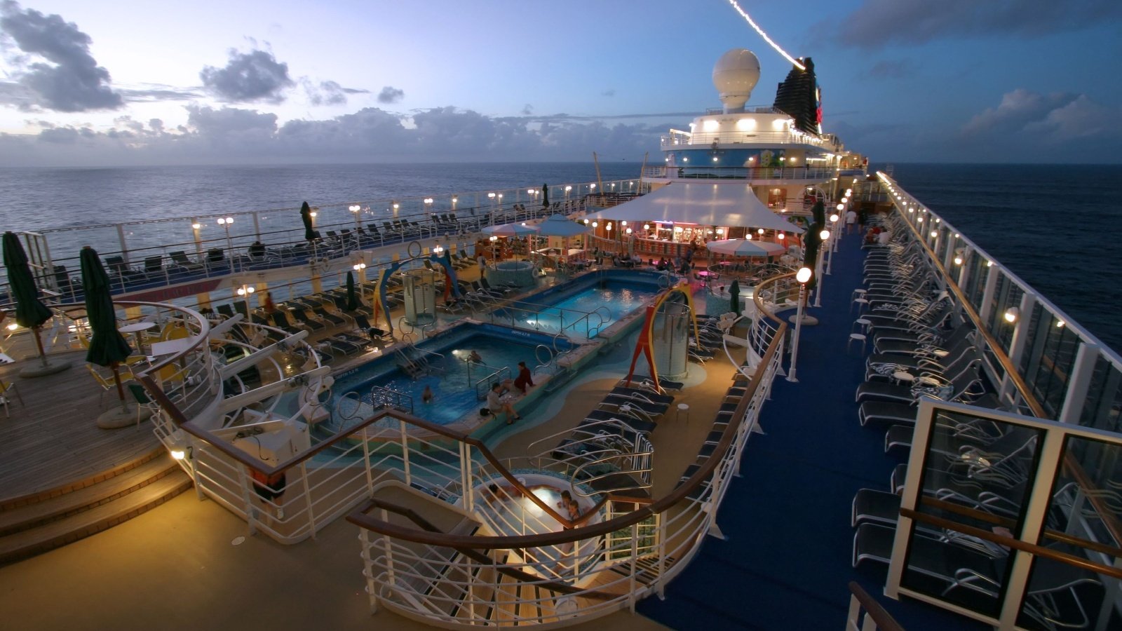 Cruise Ship Pool Hot Tub Bryan Busovicki Shutterstock