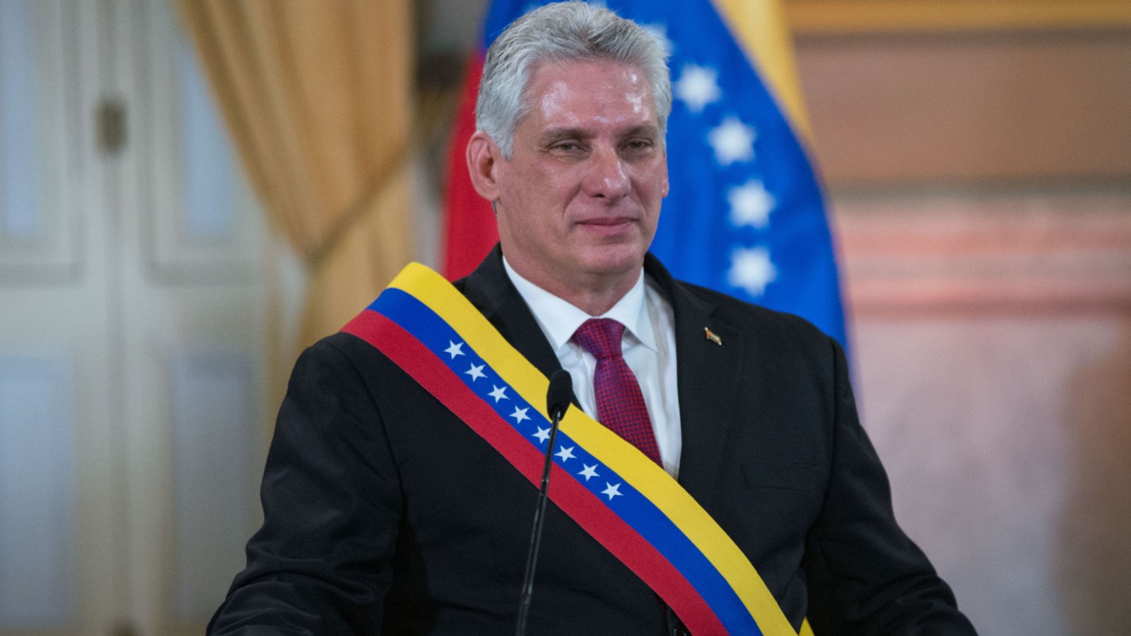 Cuban president, Miguel Díaz Canel StringerAL Shutterstock