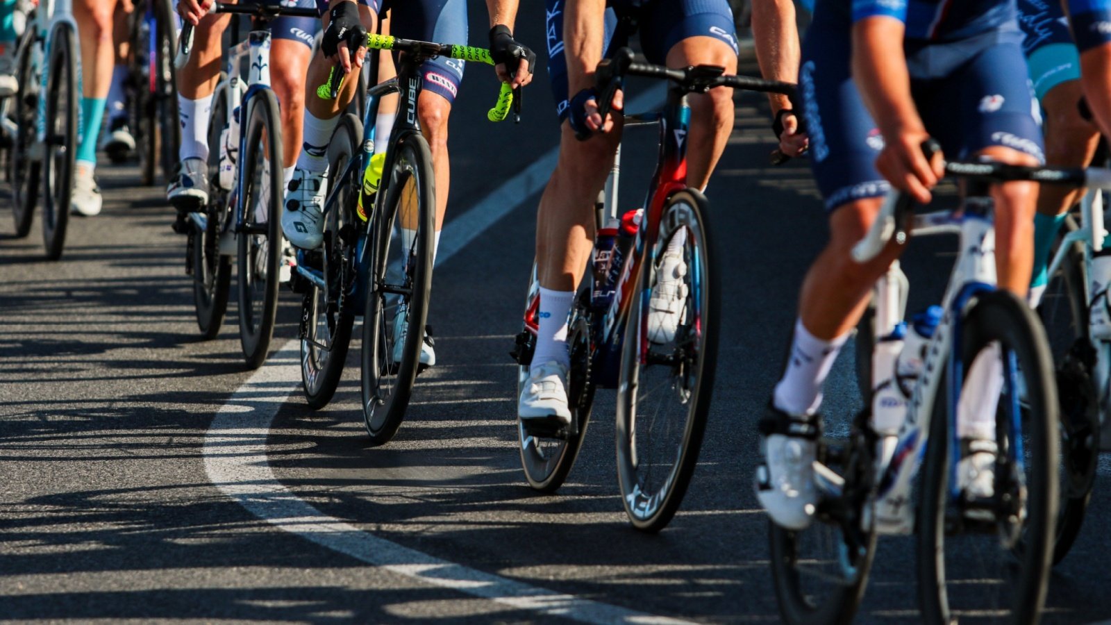 Cycling race bicycles bike athletes cyclists Raffaele Conti 88 Shutterstock