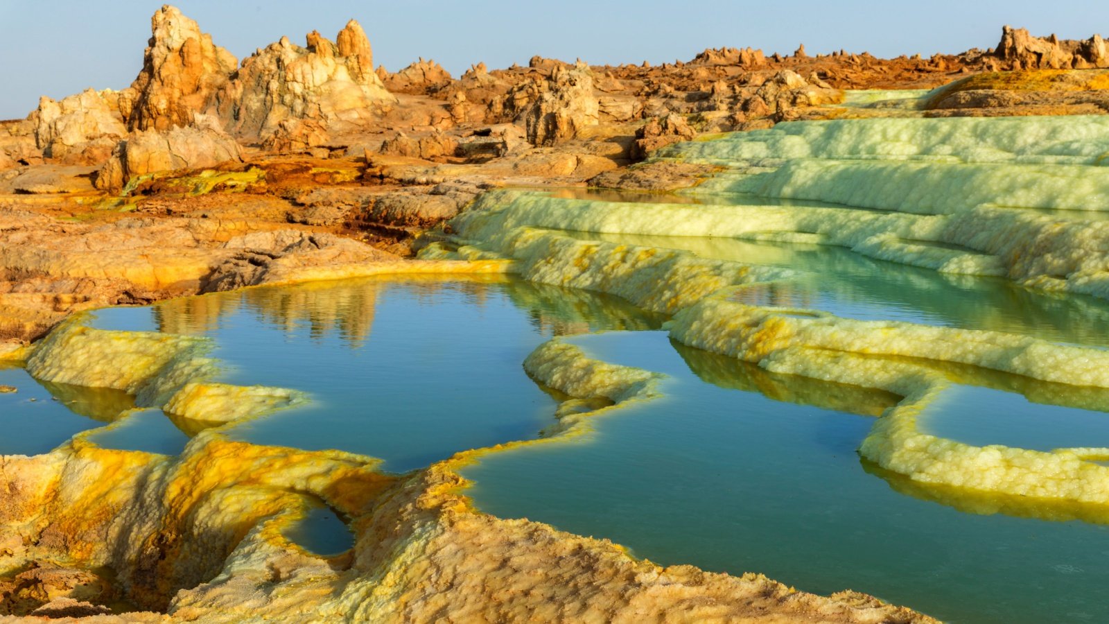 Dallol volcano, Danakil Depression, Ethiopia Manamana Shutterstock