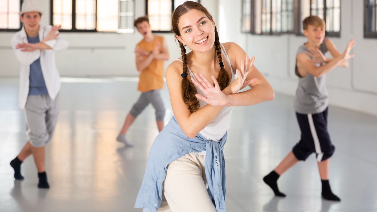 Dance moves hip hop studio BearFotos Shutterstock