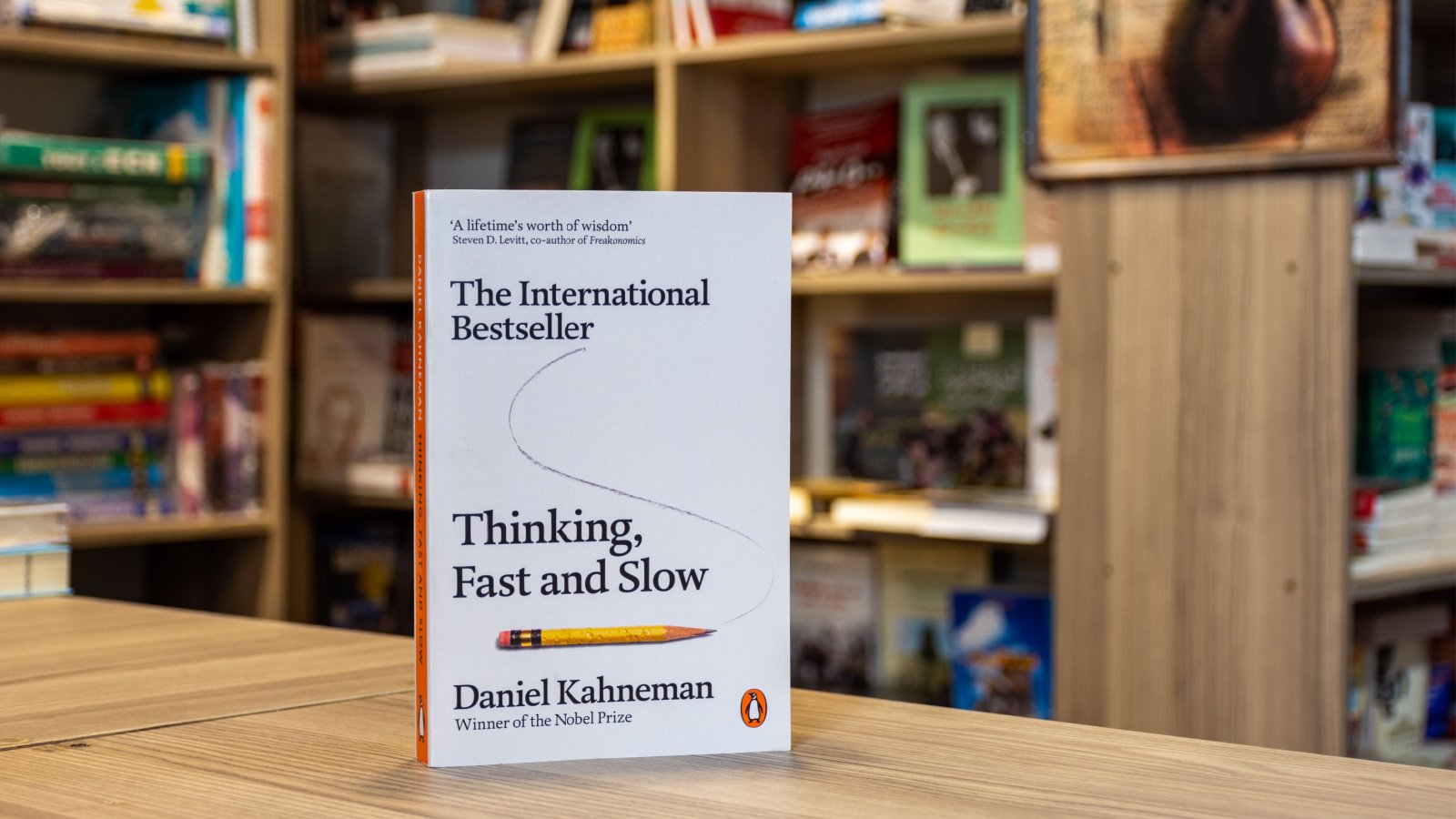 Daniel Kahneman's Thinking, Fast and Slow book hamdi bendali shutterstock Daniel Kahneman's Thinking, Fast and Slow book hamdi bendali shutterstock