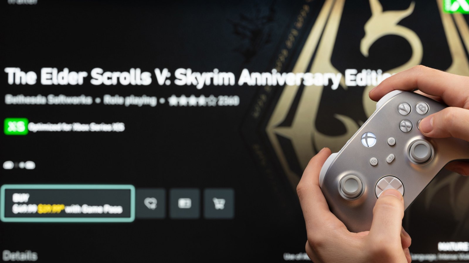 Elder Scrolls vs Skyrim Video Game PixieMe Shutterstock