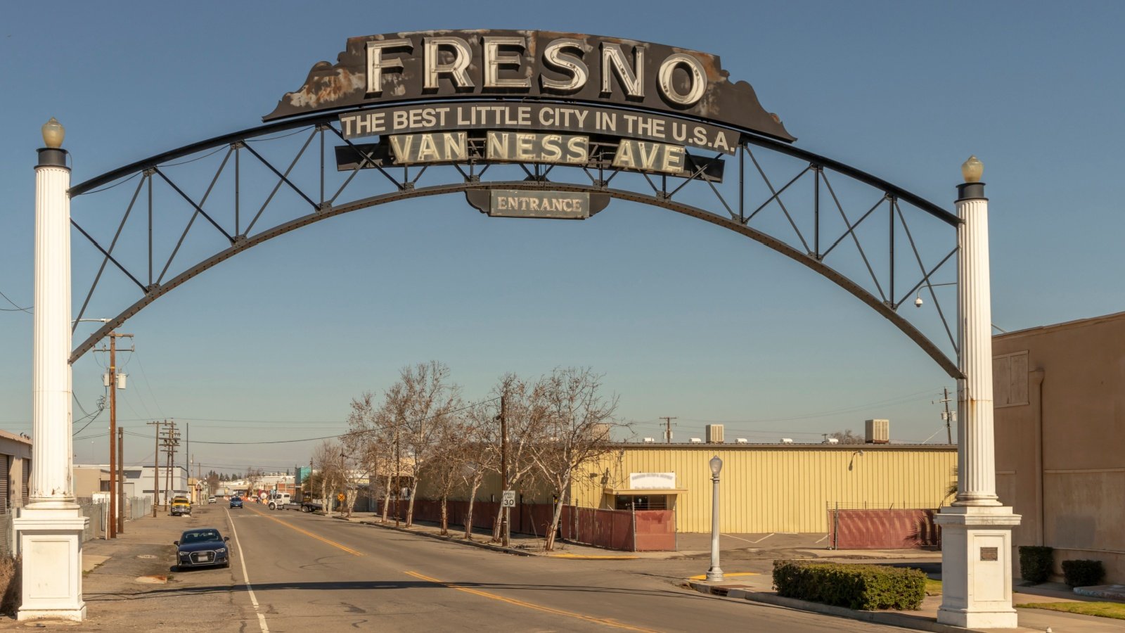 Entrance to Downtown Fresno, California, USA stellamc shutterstock Entrance to Downtown Fresno, California, USA stellamc shutterstock