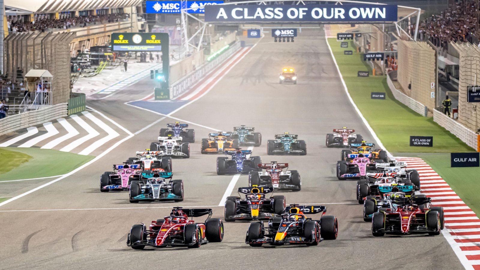 F1 Formula 1 sports racing Bahrain motorsports Photographer Shutterstock