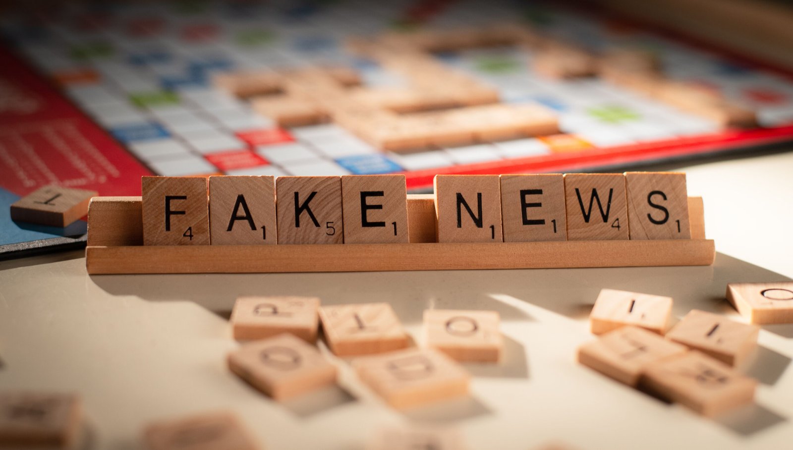 Fake News Scrabble Article Journalism Trump politics Darwin Brandis Shutterstock