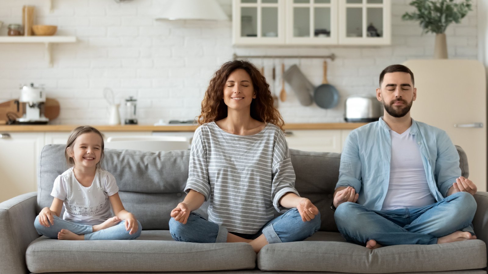 Family Meditation Relax Health self care parenting fizkes Shutterstock