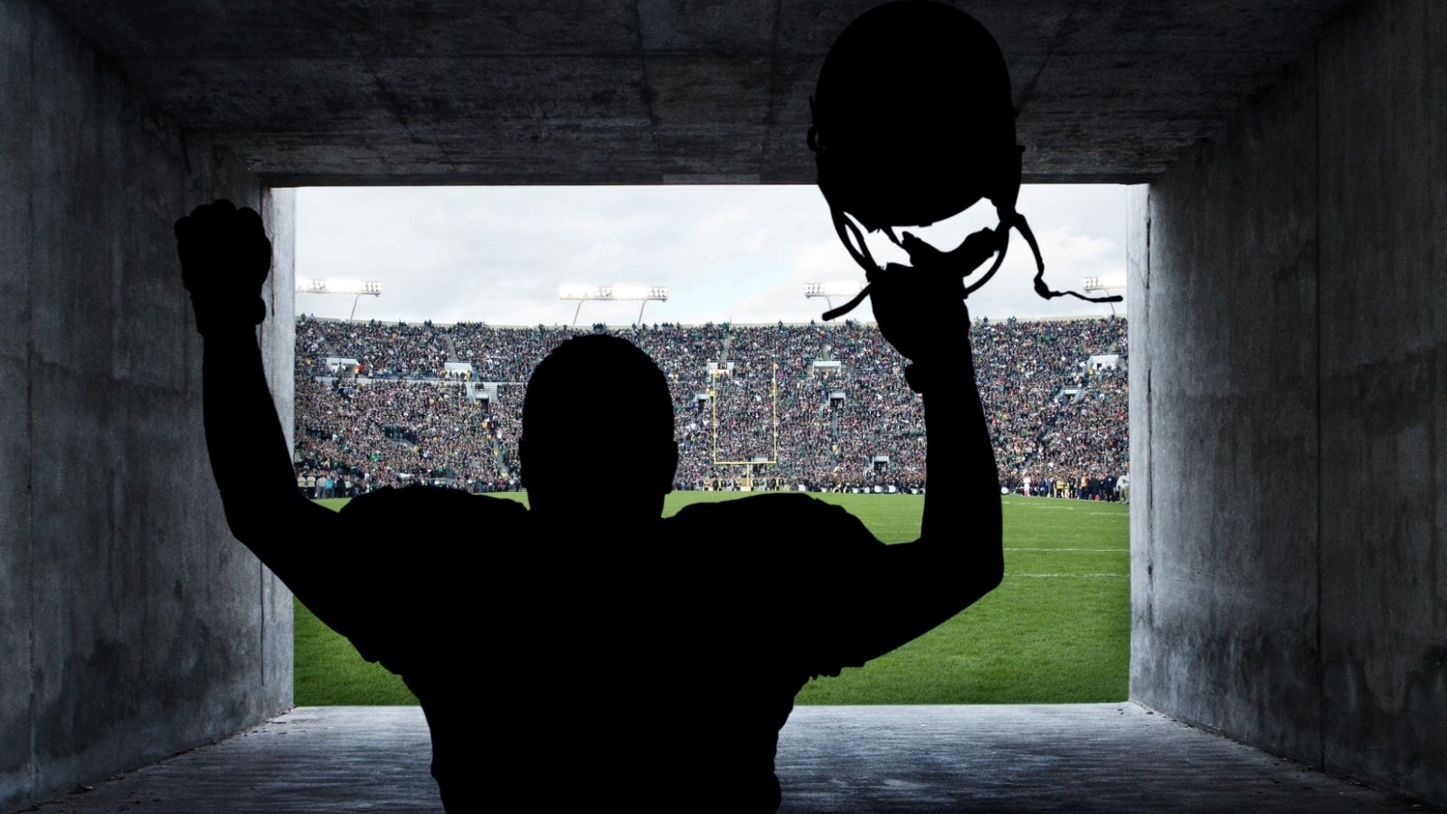 Football Player Stadium Brocreative Shutterstock