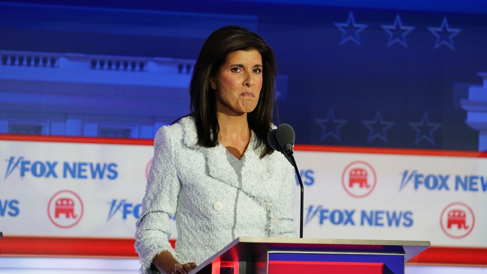 Former Governor of South Carolina Nikki Haley Aaron of L.A. Photography Shutterstock