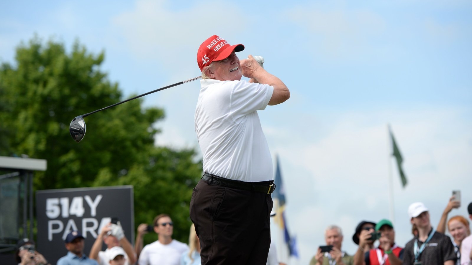 Former President Donald Trump Golf L.E.MORMILE Shutterstock