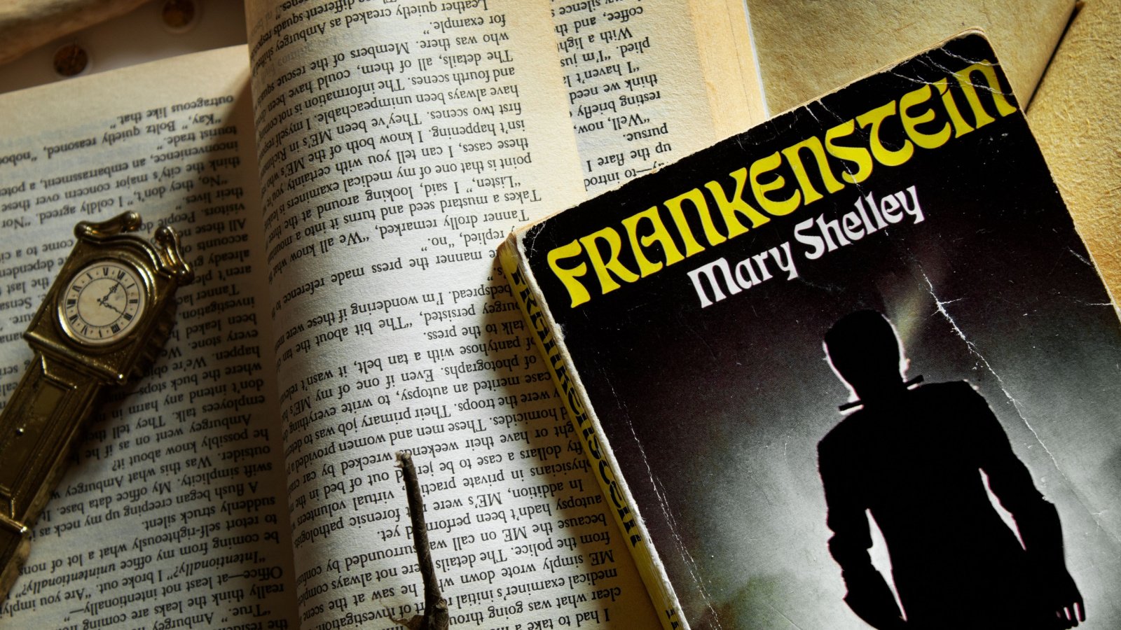 Frankenstein Novel Book Mary Shelley Claudia Longo Shutterstock