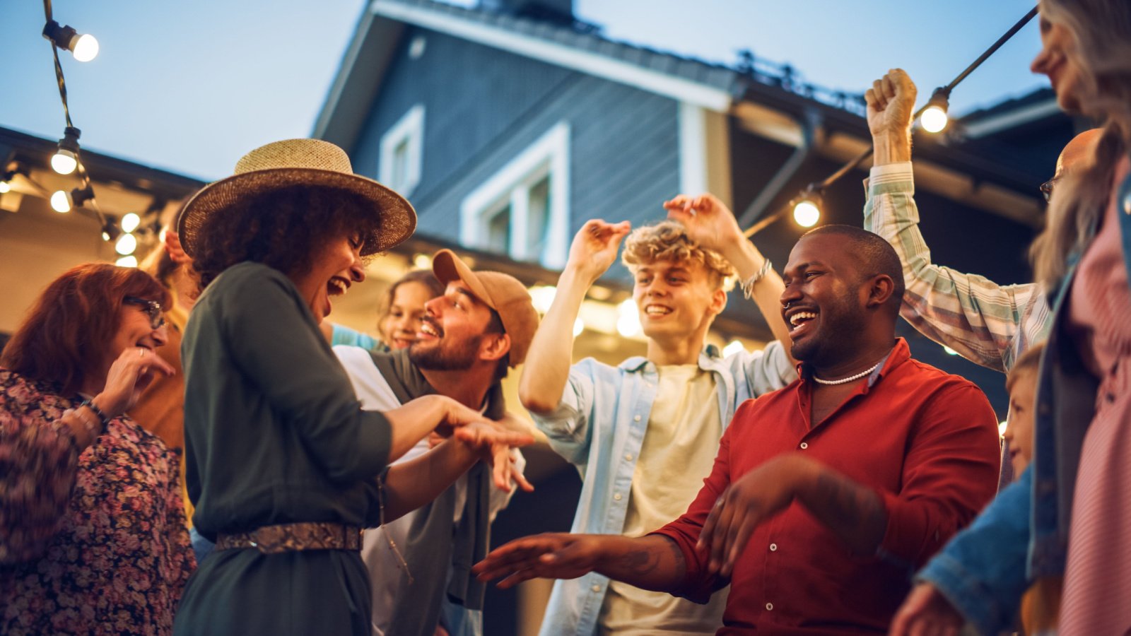 Friends Dancing Party House Fun POC Gorodenkoff Shutterstock