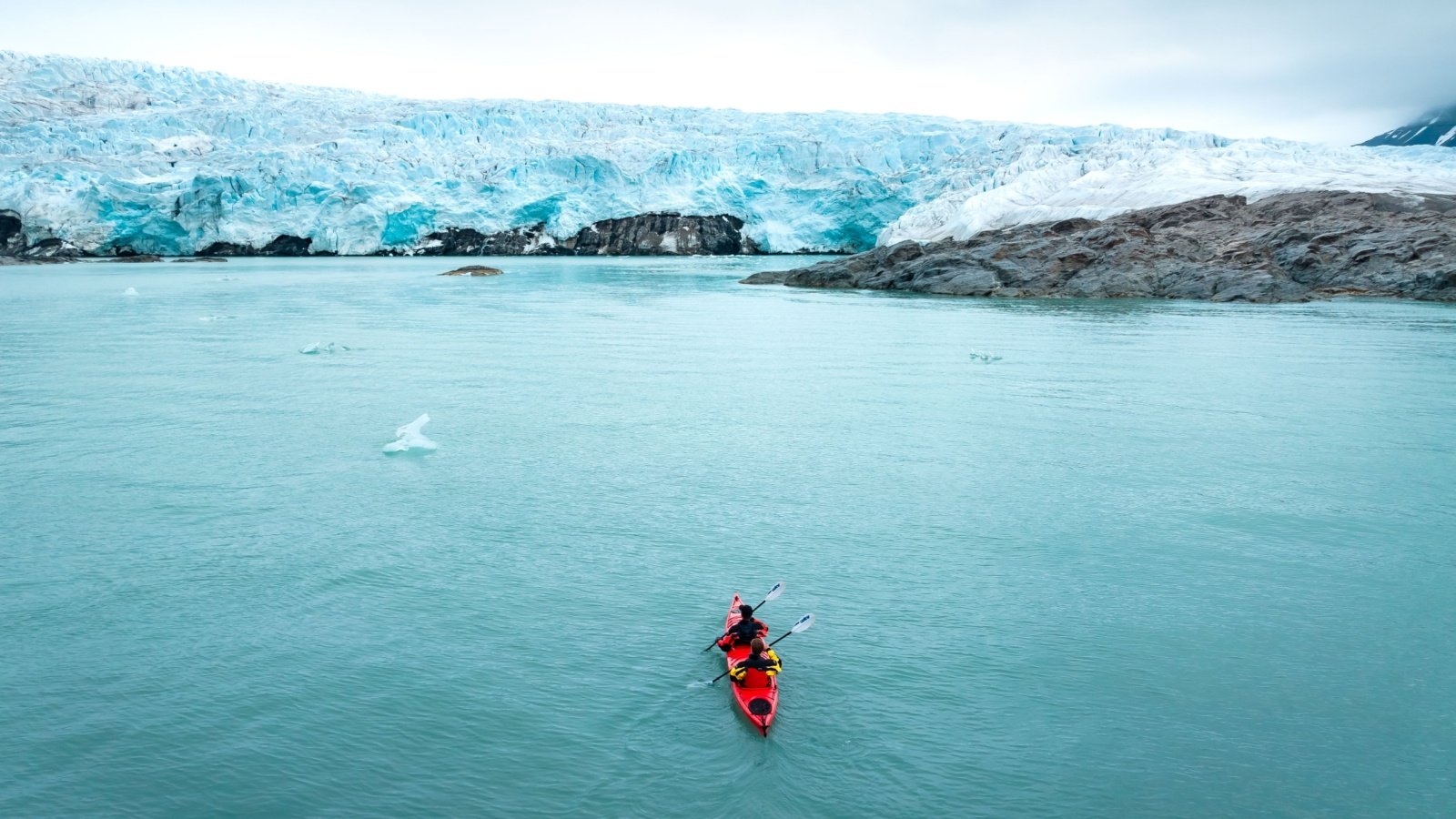 Frozen iceberg in Svalbard arctic Dominik Belica Shutterstock