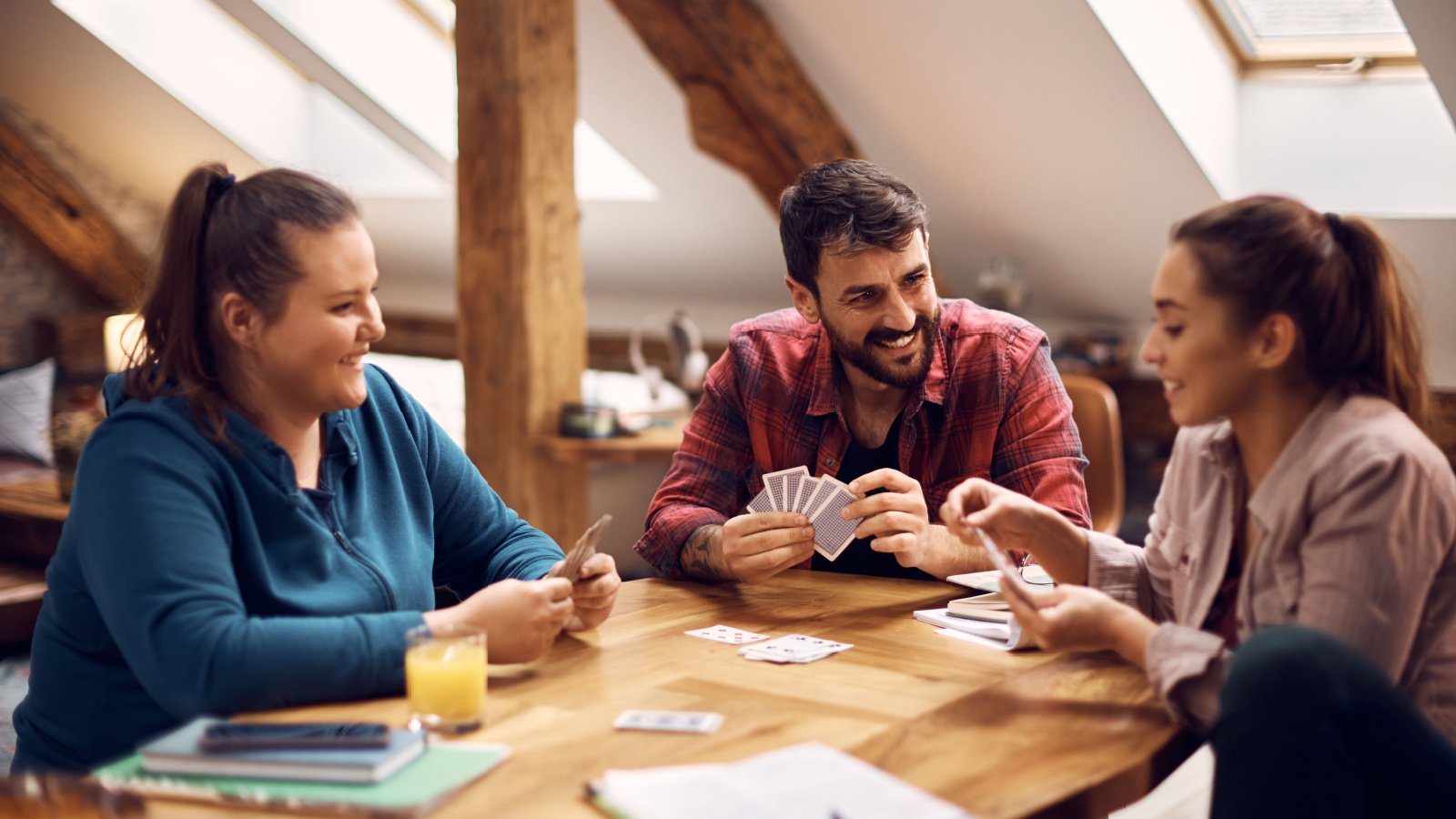 Games Play Friends Cards Happy Relax POC Drazen Zigic Shutterstock