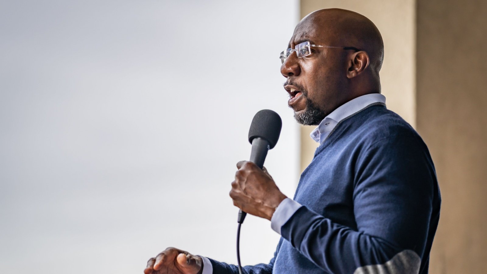 Georgia Senator Raphael Warnock Michael Scott Milner Shutterstock