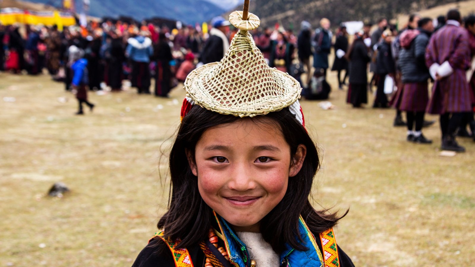 Girl in the mountains of Bhutan Inside bhutan Shutterstock