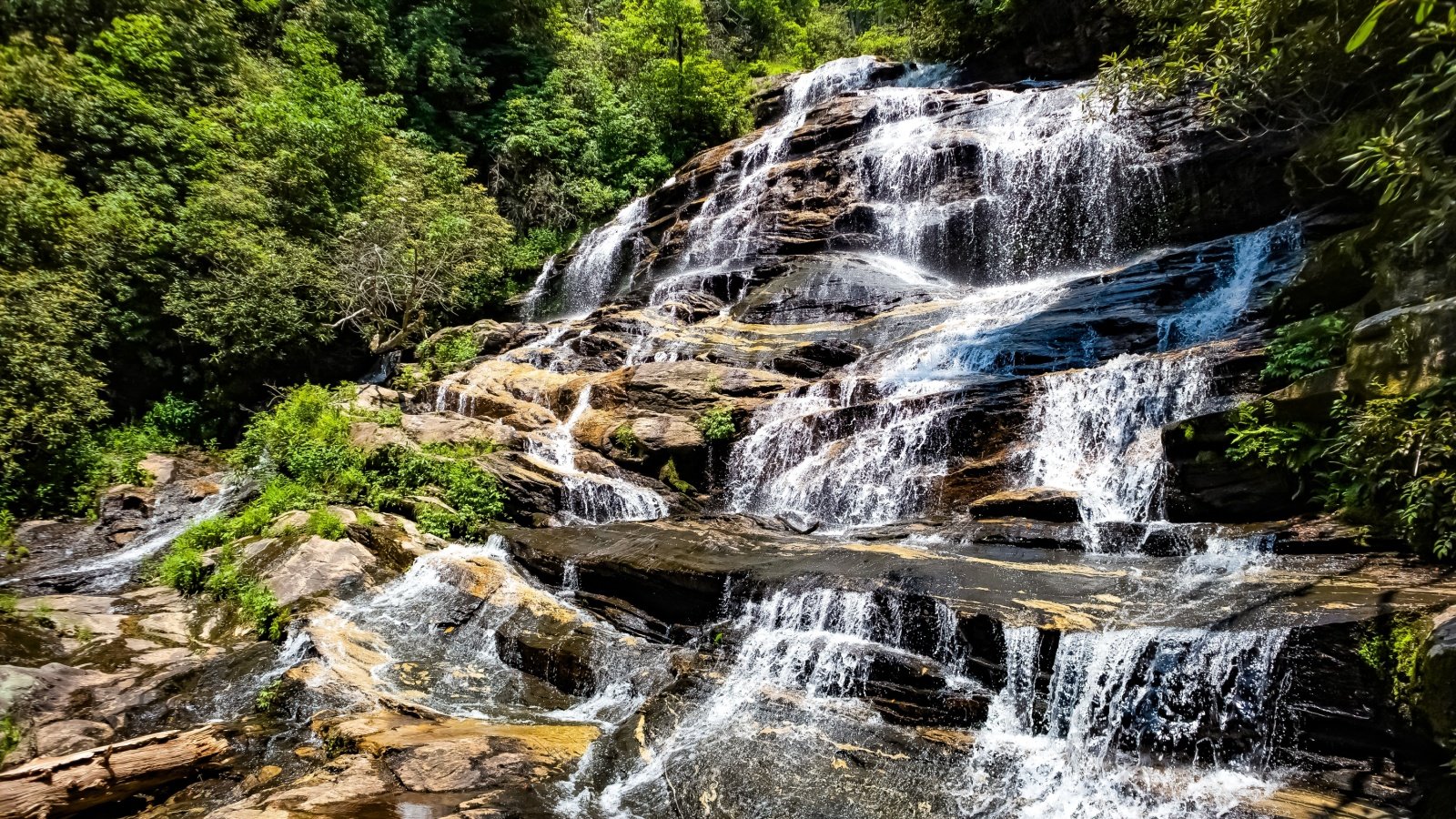 Glen Falls Trail in Highlands, North Carolina Tara Ballard Shutterstock