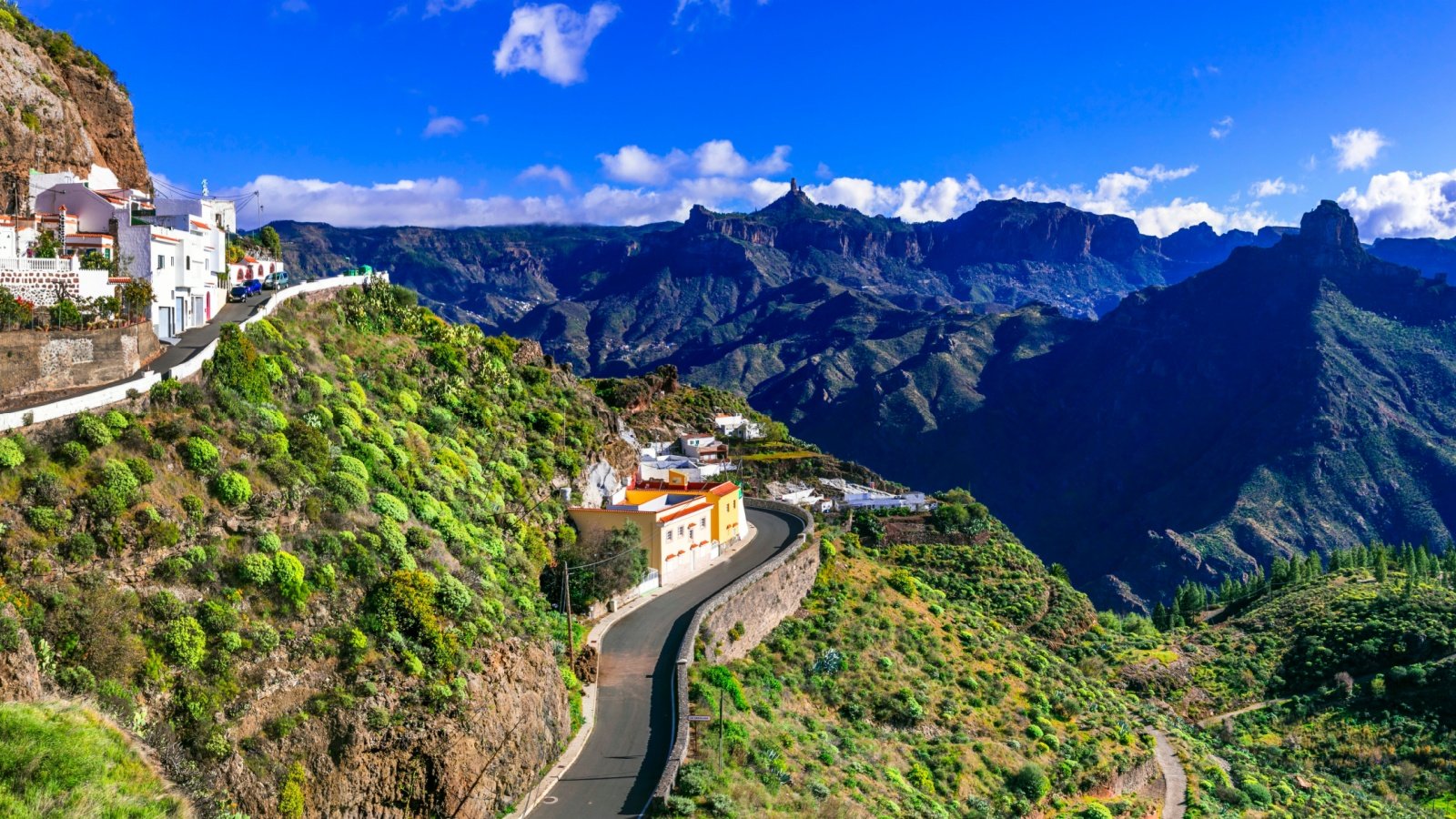 Gran Canaria’s highest mountain village. Grand Canary, Canary islands of Spain leoks Shutterstock