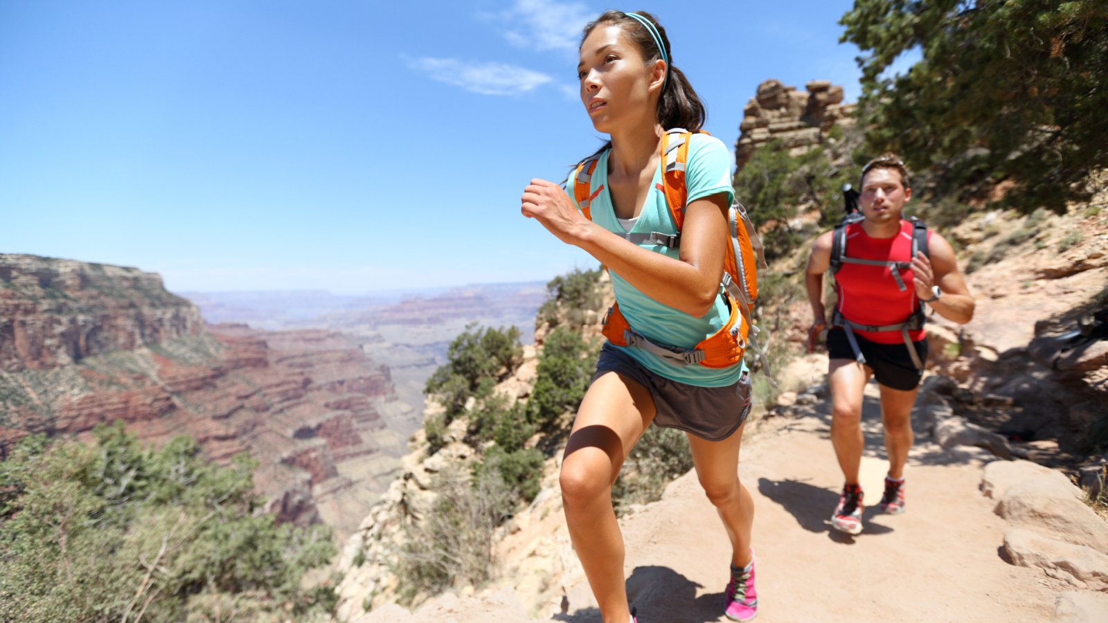 Grand Canyon Arizona Runners fitness Ultra Extreme Sports Maridav Shutterstock