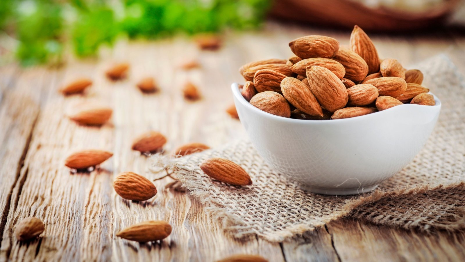 Healthy almonds nuts vegan Krasula Shutterstock