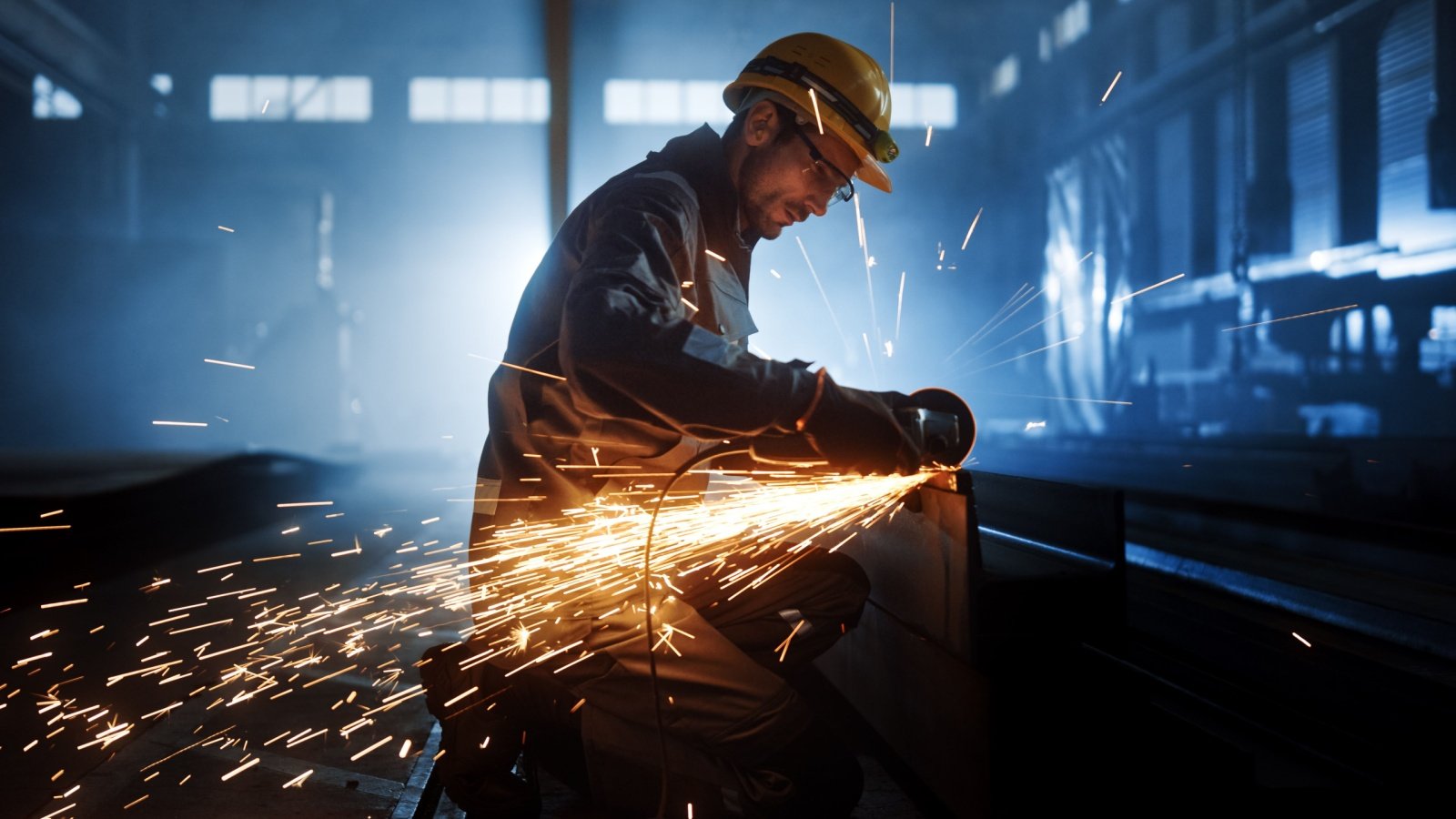 Heavy Industry Engineering Factory Interior with Industrial Worker Steel Gorodenkoff Shutterstock