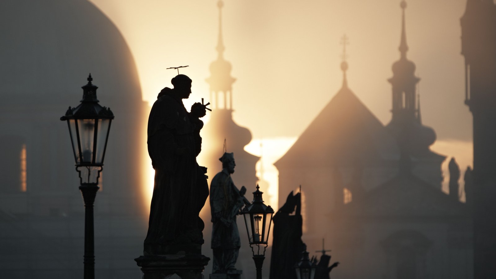 Historic Prague Czech Republic Spooky Brdige Jaromir Chalabala Shutterstock