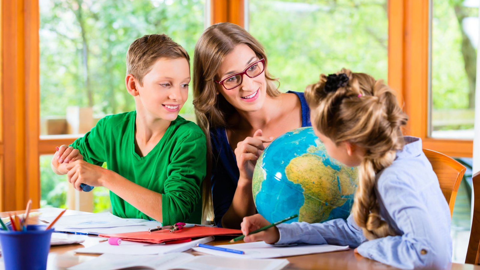 Homeschool Education Students Learn Homework Geography Kzenon Shutterstock