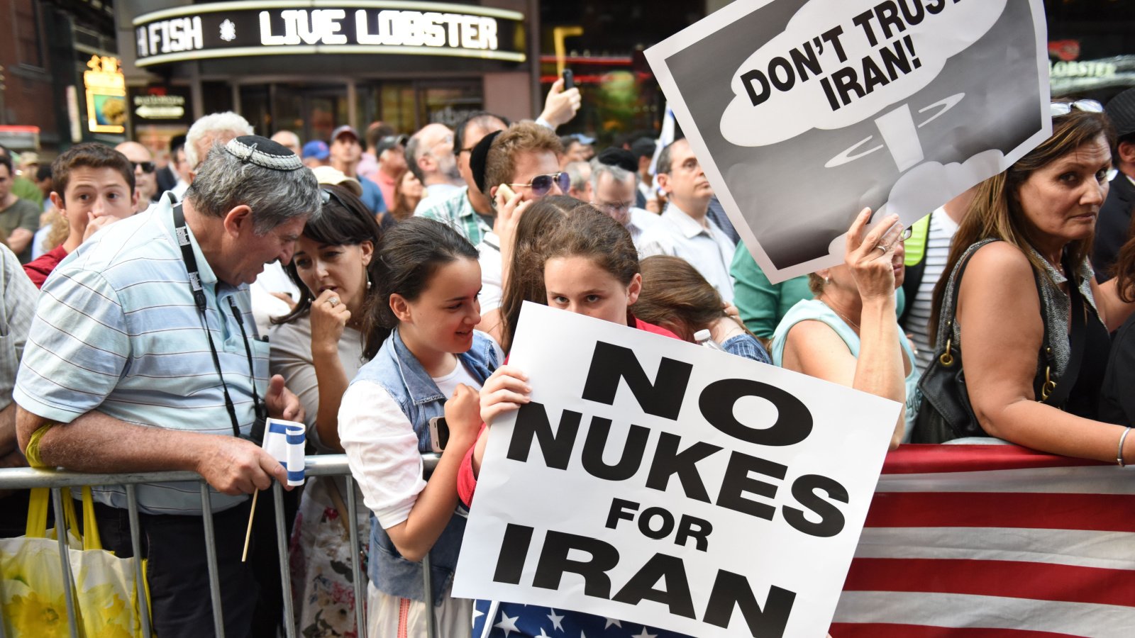 Iran Nuclear Deal Politics Rally Protest a katz Shutterstock