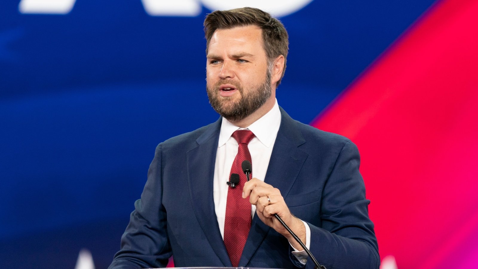 JD Vance speaks politics republican politician lev radin Shutterstock (1)