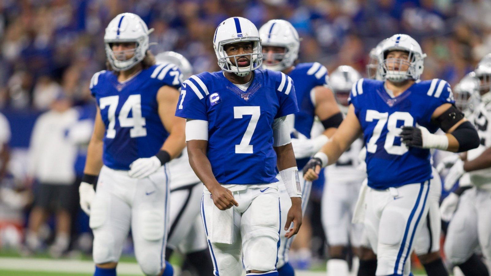 Jacoby Brissett Football Quarterback Jamie Lamor Thompson Shutterstock