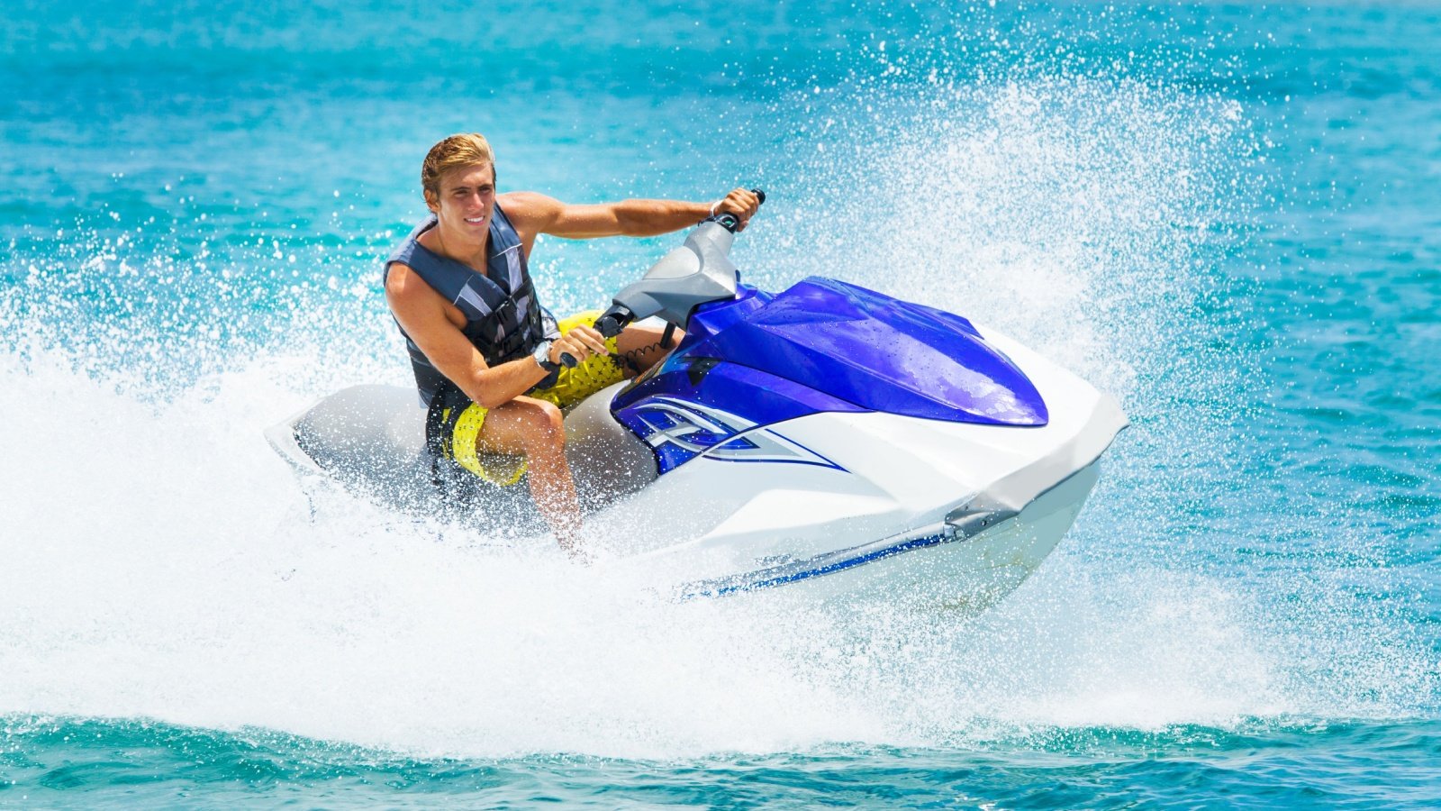 Jet ski skiing ocean water extreme sports EpicStockMedia Shutterstock